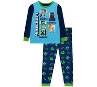 Minecraft Pyjamas, Gaming Boys Pyjamas | Minecraft gaming prints, soft pjs with stretchy waistband and ribbed cuffs, label free neckline