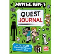 Minecraft Quest Journal: Official illustrated children’s Minecraft game creative diary and tick list. The perfect gift for kids aged 6, 7, 8, 9 and 10! New for 2026