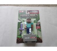 Mattel Action Figure Steve – 3.25-inch Minecraft Collectible with Accessory & Redstone, JJR85
