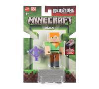 Minecraft Redstone Alex Figure with Building Piece