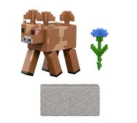 Minecraft Redstone Mooshroom Figure with Building Piece