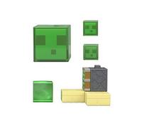Mattel Minecraft Redstone Charged Sticky Piston Trap Set with Action Figure, Accessories & Moving Mechanism