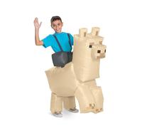 Minecraft Ride On Llama Inflatable Costume for Kids, Official Minecraft Fancy Dress by Disguise, Adjustable Straps, One Size Child