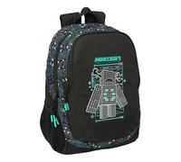 MINECRAFT SCREEN - Children's School Backpack, Ideal for Children of Different Ages, Comfortable and Versatile, Quality and Resistance, 32 x 16 x 44 cm