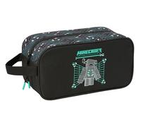Minecraft Screen - Medium Shoe Rack, Multipurpose, Pencil Case, Sport, Extracurricular Shoes, Football, Comfortable and Versatile, 29 x 14 x 15 cm