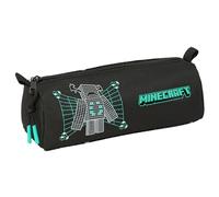 MINECRAFT SCREEN - Pencil Case with Zip and Compartment, Children's Pencil Case, Child, Ideal for School Age Children, Comfortable and Versatile, Quality and Resistance, 21 x 7 x 8 cm