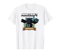 Minecraft Sculk Shriekers Hostile Mob Warden Badge T-Shirt
