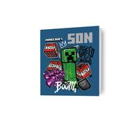 minecraft, son, birthday card