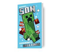 Minecraft Son Christmas Card