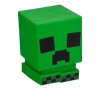 Paladone Minecraft Creeper SquishyGlo Silicone Light, Officially Licensed Cordless & Rechargeable Gaming Lamp for Kids and Teens, Bedroom Décor, Collectible Merchandise