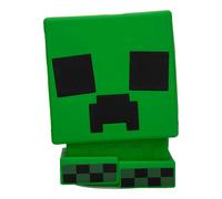 Paladone Minecraft Creeper SquishyGlo Silicone Light, Officially Licensed Cordless & Rechargeable Gaming Lamp for Kids and Teens, Bedroom Décor, Collectible Merchandise, Green