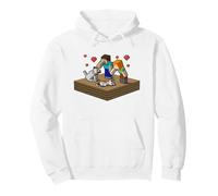 Minecraft Steve And Alex Take Care Of Their Beloved Pets Pullover Hoodie