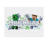 Minecraft Steve And Creeper Canvas Print