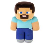 Minecraft Steve Plush Toy 3D Soft Embroidered Gaming Character, (30cm x 23cm) LxW Decorative Stuffed Toy for Kids Collectors Bedroom Display Gift 3+ Years