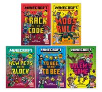 Minecraft Stonesword Saga 5 Books Collection Set - Mobs Rule! & Minecraft Adventure Collection