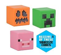 Minecraft Stress Blocks - Officially Licensed, Randomly Chosen Blind Bag Item - Fun Stress Relief, Gaming Desk Addition, and Fidget Cube for Gamers | Paladone