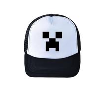 Minecraft Summer Snapback Baseball Cap Kids Boys Girls Outdoor Breathable Sports Sun Hat E