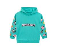MINECRAFT Sweatshirt Girls | Sweatshirt for Gamers Girls | Sweatshirt for Girls Video Game Lovers | Ages 5-13 Years, Blue, 12