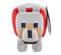 Minecraft Tamed Wolf 8" Plush Soft Toy Mattel Age 3+