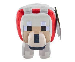 Minecraft Tamed Wolf 8" Plush Soft Toy Mattel Age 3+