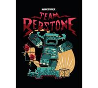 Minecraft Team Redstone Canvas Print Multicoloured (80Cm X 60Cm)