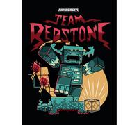 Minecraft Team Redstone Canvas Print Red/blue/black (One Size)