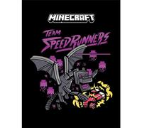 Minecraft Team Speedrunners Printed Framed Poster