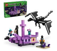 LEGO Minecraft 21264 The Ender Dragon and End Ship Age 8+ 657pcs