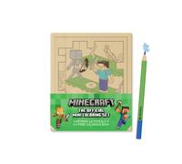 Minecraft: The Official Mini Coloring Set : Contains 64pp coloring book and 12 premium colored pencils