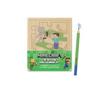Minecraft: The Official Mini Coloring Set: Contains 64pp coloring book and 12 premium colored pencils