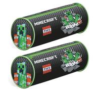 Minecraft Tnt Boom Barrel Pencil Case in Black Minecraft Black One Size