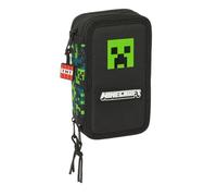 Safta Triple Filled Minecraft Tnt Pencil Case 37 Pieces