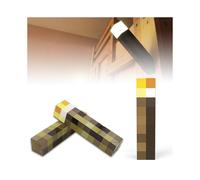 Minecraft Torch Glowing Night Light Flashlight LED Torch Miner's Lamp Kids Gift