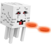 Minecraft Toys, Fireball Ghast Figure with 10 Shooting Discs, Video-Game Collectible, Gifts for Kids and Fans, HDV46
