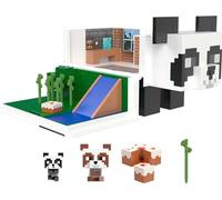 Mattel Minecraft Mini Hobhead Panda Play Set Toys