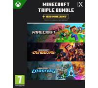 Minecraft Triple Bundle - Digital Code for Xbox One/Xbox Series X|S - Digital Download, White