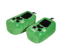 Minecraft Unisex Adult Creeper Slippers