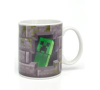 Minecraft Unisex Kids Grey Creeper Heat Change Graphic Heat Changing Mug (One Size)