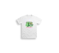 Minecraft Unisex T Shirt, Creeper White Kids Graphic Top - 100% Cotton Short Sleeve Crew Neck Loungewear for Boys and Girls, Ages 9-17 Years, Breathable Easy Care Tee