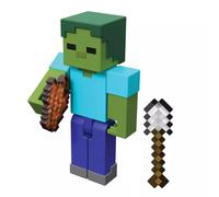 Minecraft Vanilla Zombie Action Figure for Kids Ages 6 and Up