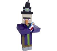 Minecraft Witch 3.25 3.25"""" scale Video Game Authentic Action Figure with Accessory and Craft-a-block