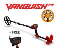 Minelab Vanquish 340 Metal Detector - Multi-IQ Technology + Free Control Cover