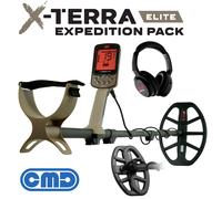Minelab X-Terra Elite Expedition Pack, Metal Detector Bundle + FREE Pro Find 40