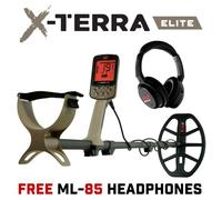 Minelab X-Terra Elite Metal Detector + FREE ML85 Wireless Headphones