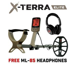 Minelab X-Terra Elite Metal Detector + FREE ML85 Wireless Headphones