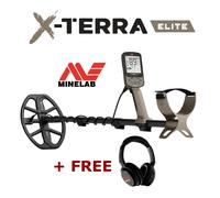 Minelab X-Terra Elite Multi-Frequency Metal Detector + FREE ML85 HEADPHONES