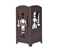 Miner/Angel Incense Lantern Grey Brown Original Crottendorfer
