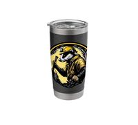 Miner Badger Coal Tunnel Design Stainless Steel Insulated Tumbler