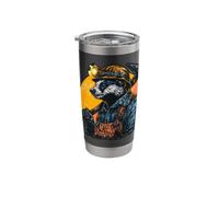Miner Badger Coal Tunnel Design Stainless Steel Insulated Tumbler