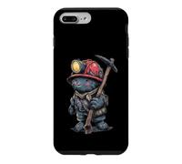 Miner Buddy With Helmet And Miner's Lamp Case for iPhone 7 Plus/8 Plus